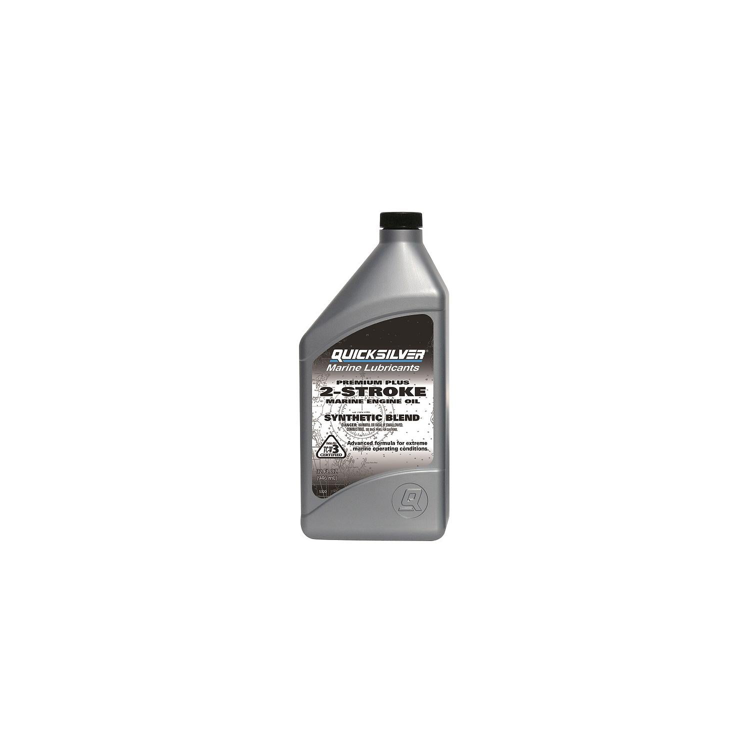 Quicksilver Premium Plus 2-Stroke Marine Engine Oil - Outboards, PWC
